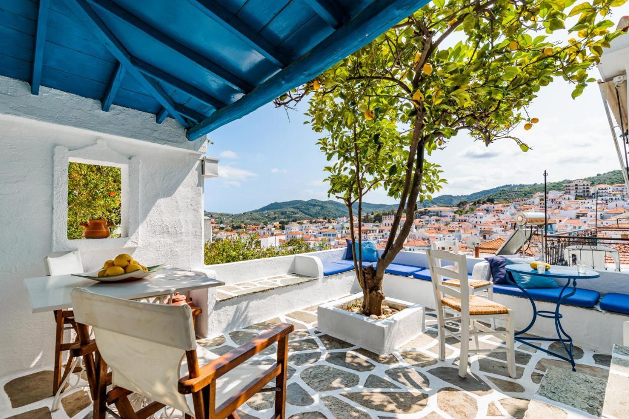 The Lemon Tree House Villa Skopelos Town Exterior photo