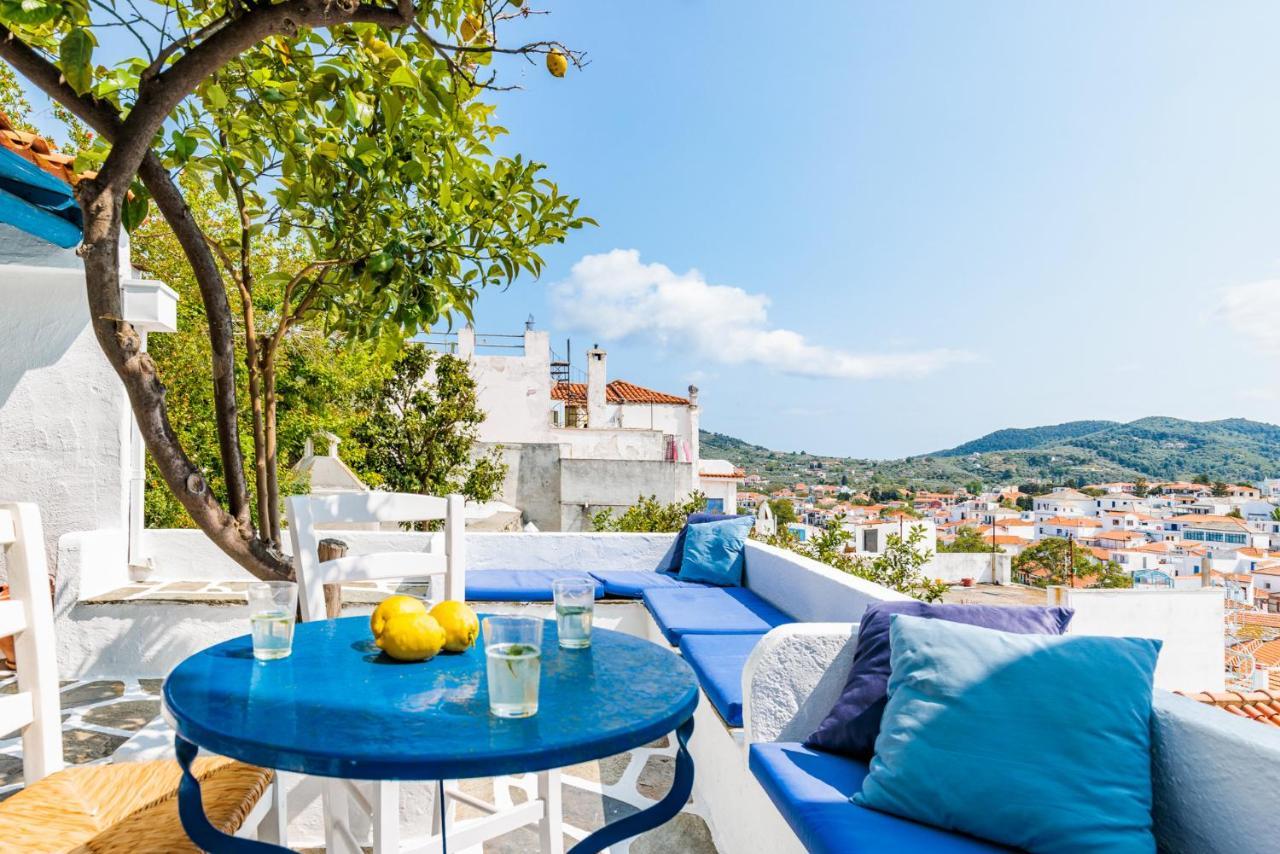 The Lemon Tree House Villa Skopelos Town Exterior photo