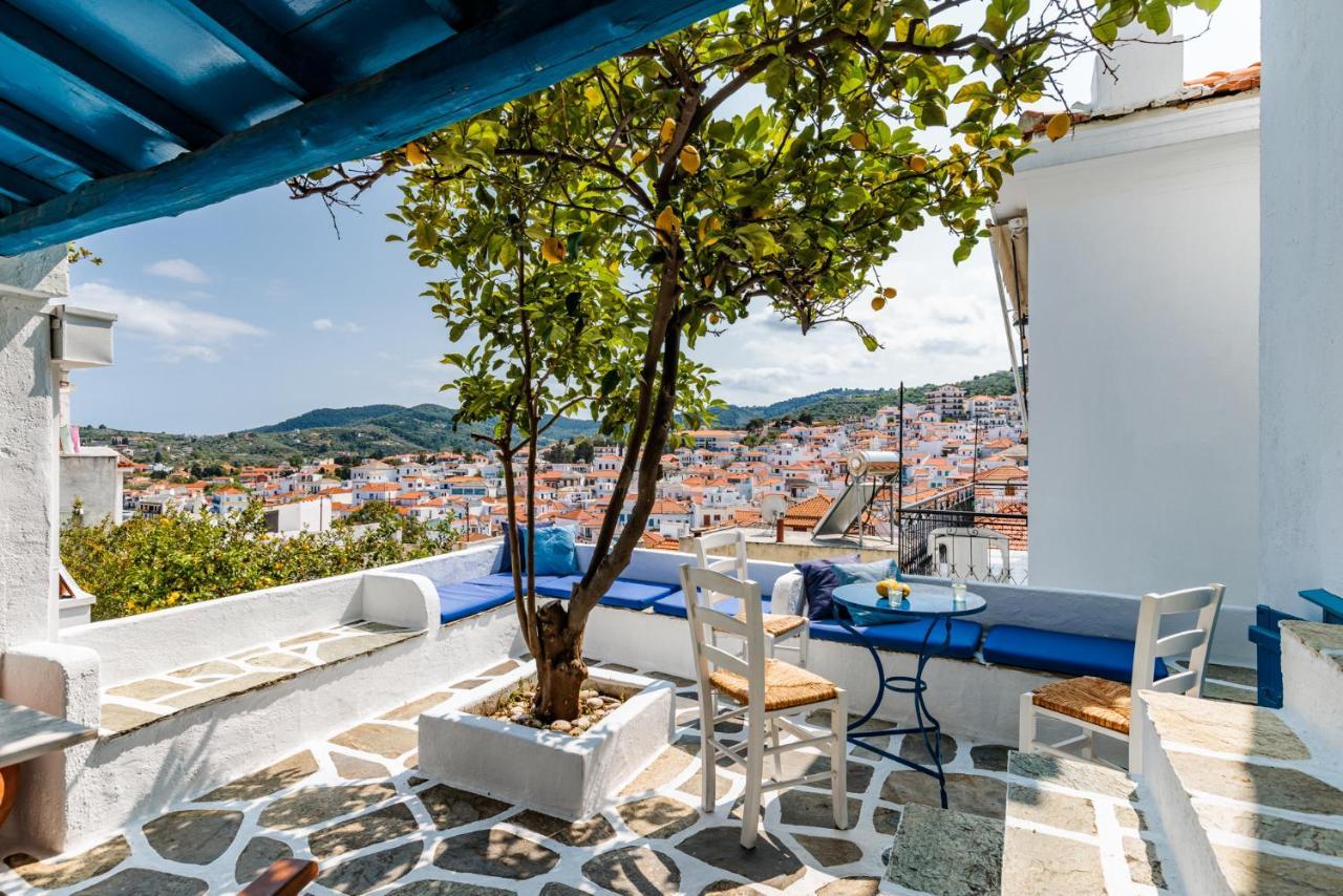 The Lemon Tree House Villa Skopelos Town Exterior photo