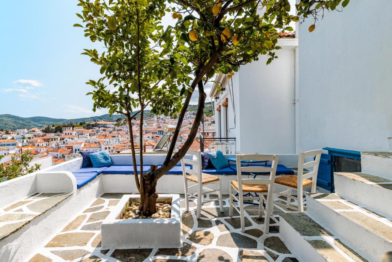 The Lemon Tree House Villa Skopelos Town Exterior photo